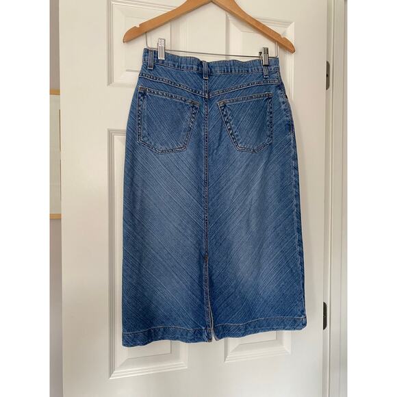Vintage Y2K Harold's Jean Skirt size 2 - Picture 2 of 4